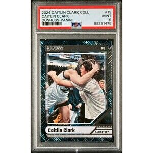 Caitlin Clark 2024 Panini Donruss Parallel #19 Basketball Card PSA 9 Mint